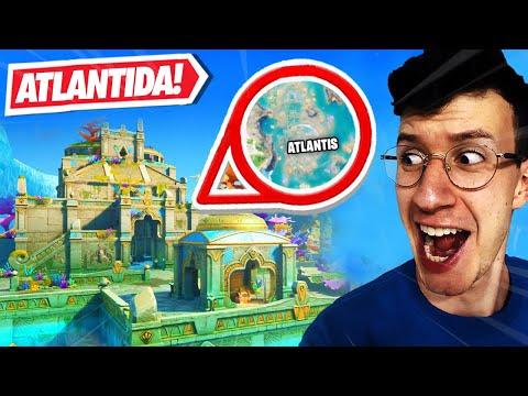 TUDO SOBRE A *NOVA CIDADE* ATLANTIS - FORTNITE