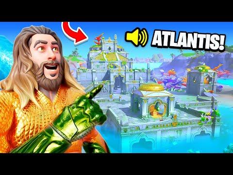 ATLANTIS in FORTNITE! (AQUAMAN BASE)