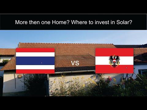 Costs for Solar same everywhere? How Thailand compares to Austria.