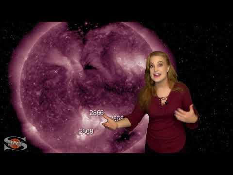 Big Flare Players and Side-Swiping Storms | Solar Storm Forecast 09.12.2021