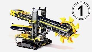 Лего Техник 42055 Роторный Экскаватор – Обзор 1 / Lego Technic Bucket Wheel Excavator – Review 1