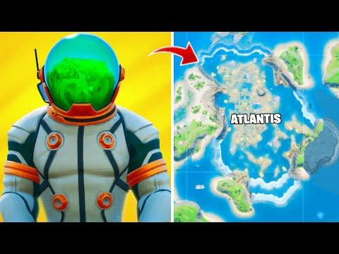 *ATLANTIS* NUEVA ACTUALIZACIÓN DEL MAPA!! Cambios en Fortnite: battle royale