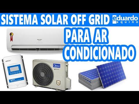 Quanto Custa Sistema Solar OFF GRID Para AR CONDICIONADO