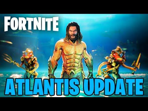 FORTNITE ATLANTIS UPDATE Countdown + Gameplay (FORTNITE MAP UPDATE)