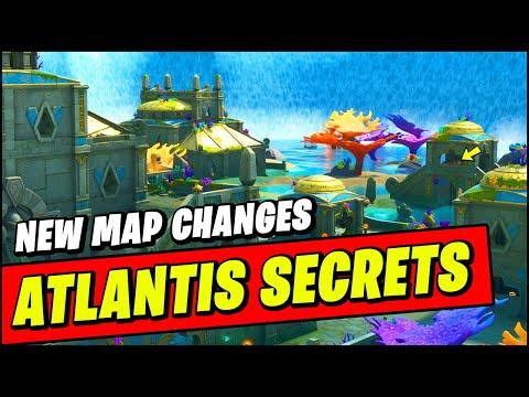 *NEW* Fortnite ATLANTIS UPDATE Map Changes - NEW ATLANTIS LOCATION & SECRETS, GLITCHES