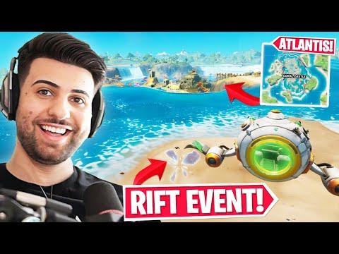 NEW SPACESHIP EVENT Brings Back RIFTS! (Fortnite Atlantis Update)