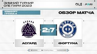 Асгард - Фортуна 2:7 | Обзор матча