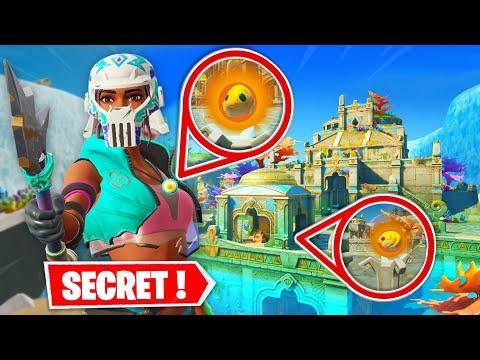 LES SECRETS D'ATLANTIS + SECRET OCEANE PROTECTRICE D'ATLANTIS ... (FORTNITE SAISON 3)