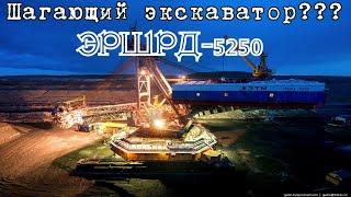 ЭКСКАВАТОР РОТОРНЫЙ ЭРШРД-5250. Шагающий экскаватор. Машины монстры. Мега машины.