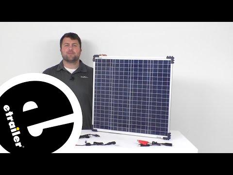 etrailer | Review of OptiMate RV Solar Panels - 60 Watt Roof Mounted Solar Kit - MA36JR